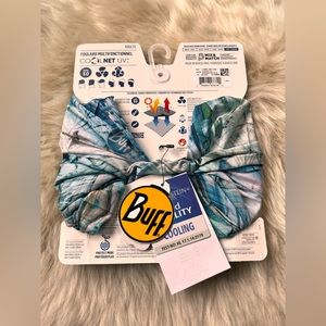 NWT BUFF Coolnet UV+ Multifunctional Headwear, Makrana Sky Blue
